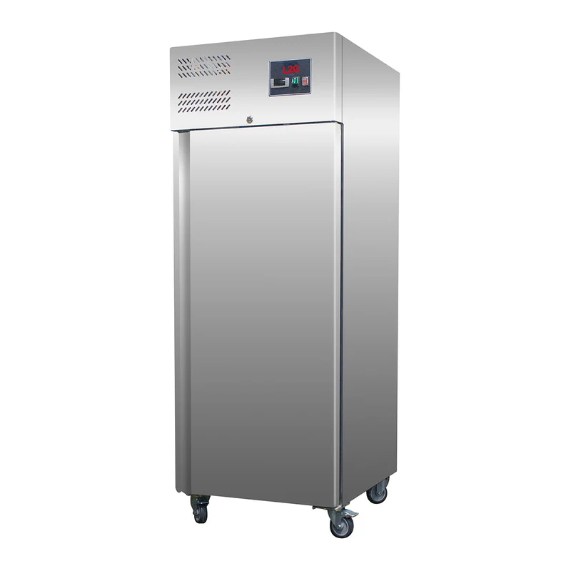 Armoire réfrigérée positive inox, 1 porte, -2/+8°c 650L