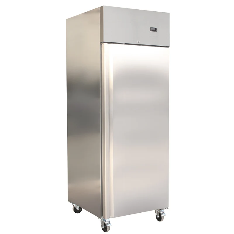 Armoire réfrigérée positive inox à économie d'énergie 600L