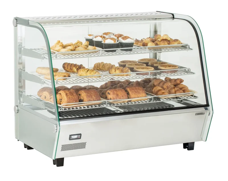Vitrine chauffante 160L