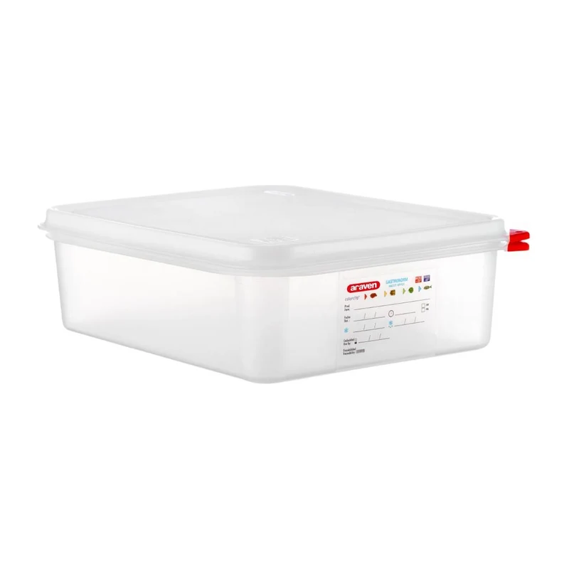 Boîte alimentaire GN 1/2 Araven 6,5L (lot de 4)