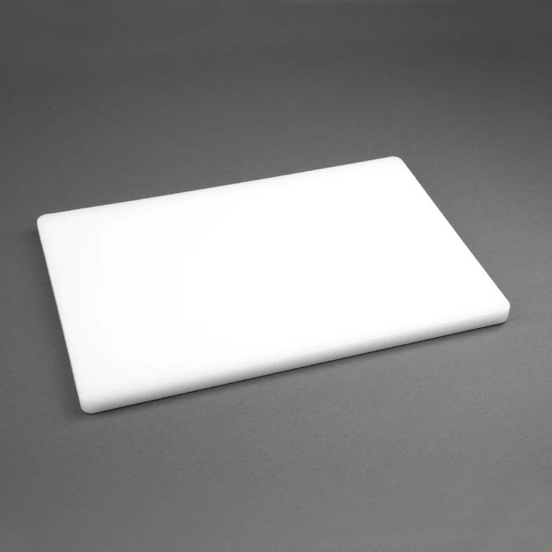 Planche à découper standard épaisse basse densité Hygiplas blanche