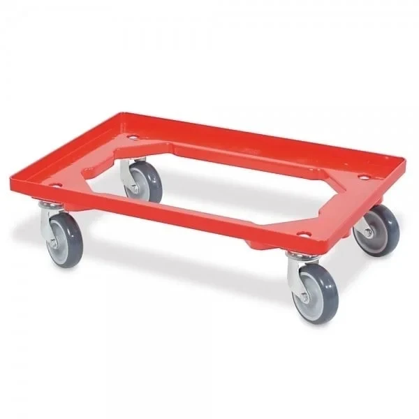 Chariot de transport rouge
