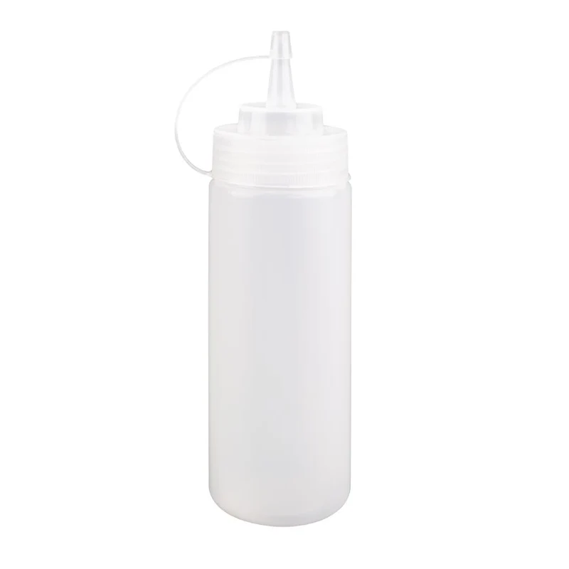 Distributeurs de sauce transparents Nisbets Essentials 340ml (lot de 6)