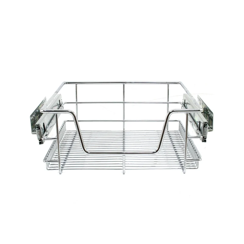 KuKoo Lot de 5 Paniers Coulissants Pour Placard de Cuisine - 40 cm