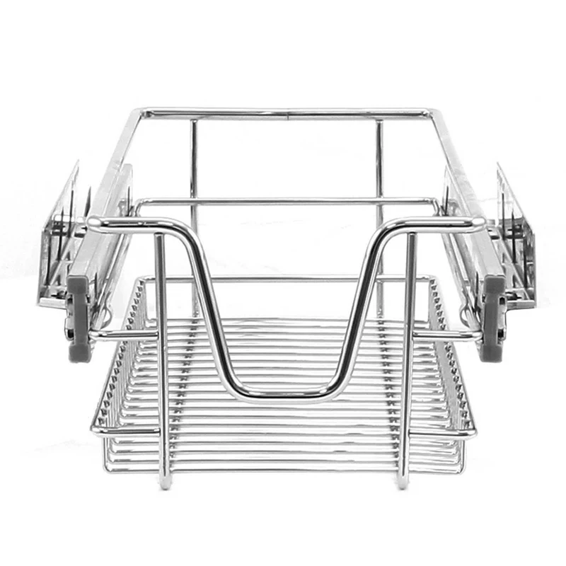KuKoo Lot de 5 Paniers Coulissants Pour Placard de Cuisine - 30 cm