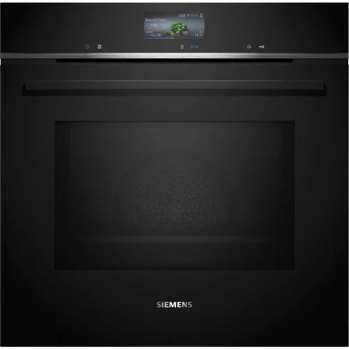 iQ700, Four intégrable avec fonction micro-ondes, 60 x 60 cm, Noir SIEMENS HM776GKB1
