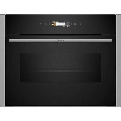 N 70, Four intégrable compact avec fonction micro-ondes, 60 x 45 cm, Inox NEFF C24MR21N0