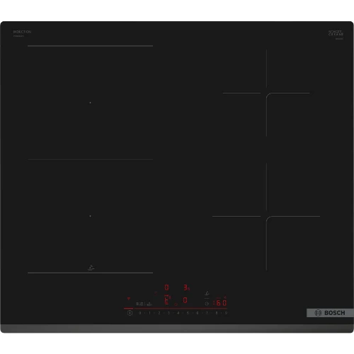 Série 6, Table à induction, 60 cm, Noir, sans cadre BOSCH PVS63KHC1E