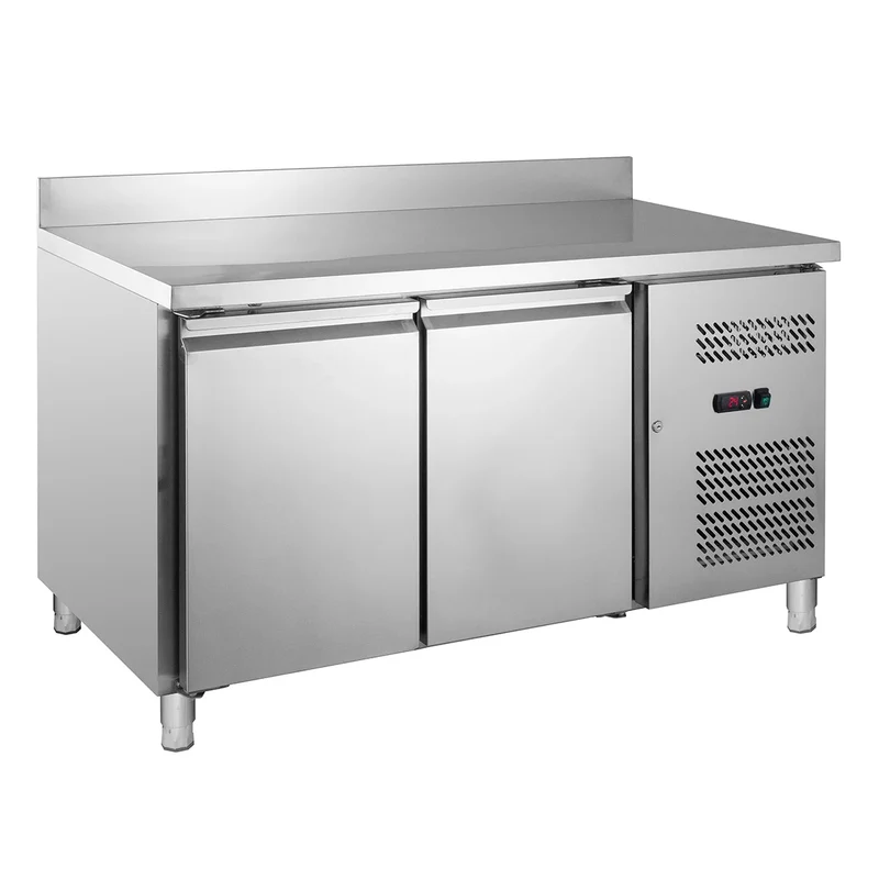 Table réfrigérée ECO 2/0 avec dosseret - GN 1/1