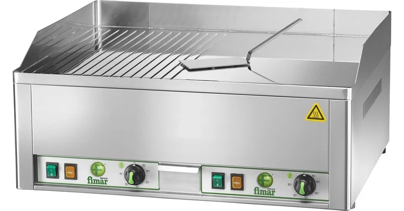 Plancha électrique Fimar FRY 2 LRC
