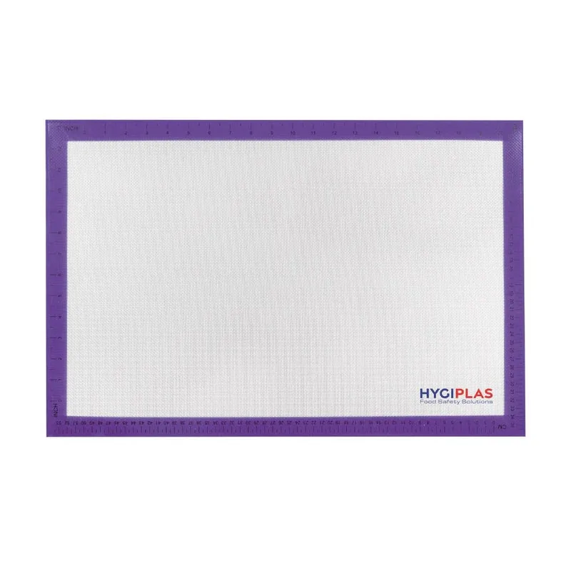 Tapis de cuisson antiadhésif Hygiplas allergènes 585 x 385mm