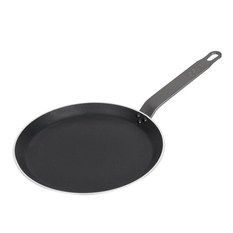 Crêpière antiadhésive induction en aluminium et téflon Vogue 260mm