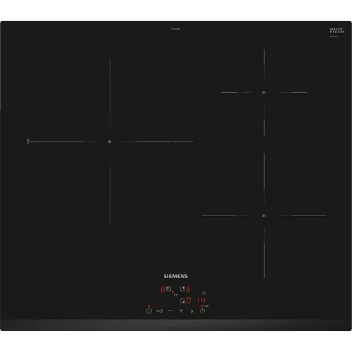 iQ100, Table à induction, 60 cm, Noir, sans cadre SIEMENS EH631BJB6E