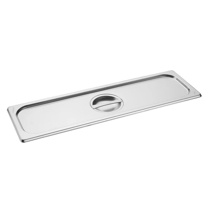 Couvercle inox Vogue GN 2/4
