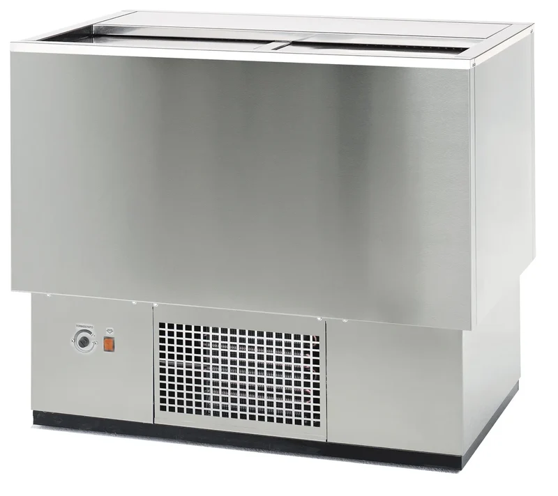 Coffre réfrigéré à bouteilles professionnel 170 Litres - Inox