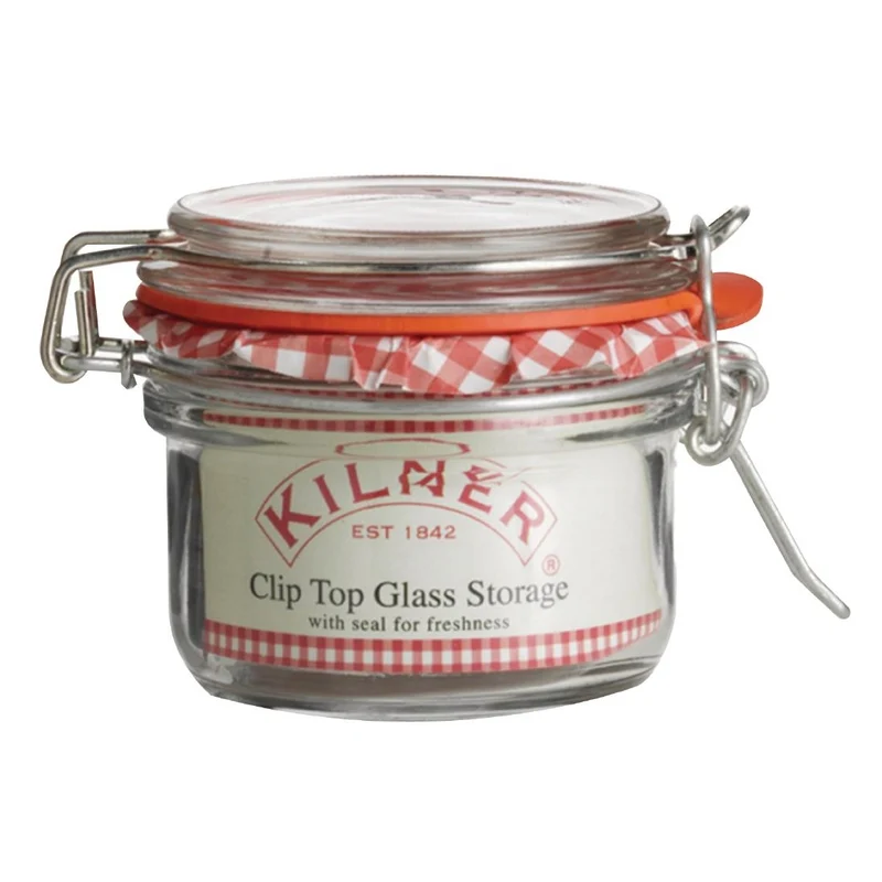 Bocal à conserve avec clip Kilner 125ml