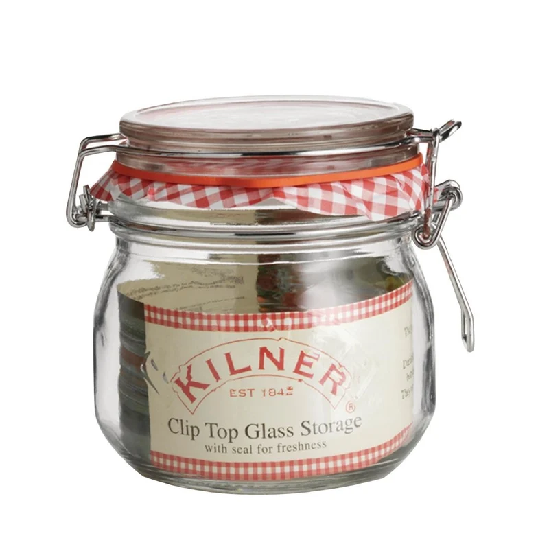 Bocal à conserve avec clip Kilner 0,5L