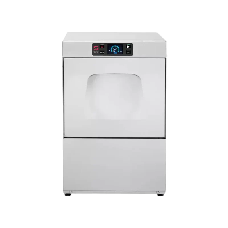 Lave-verre panier 400x400mm + adoucisseur - 470x540x710mm - Passage : 300mm - 3,05 kW