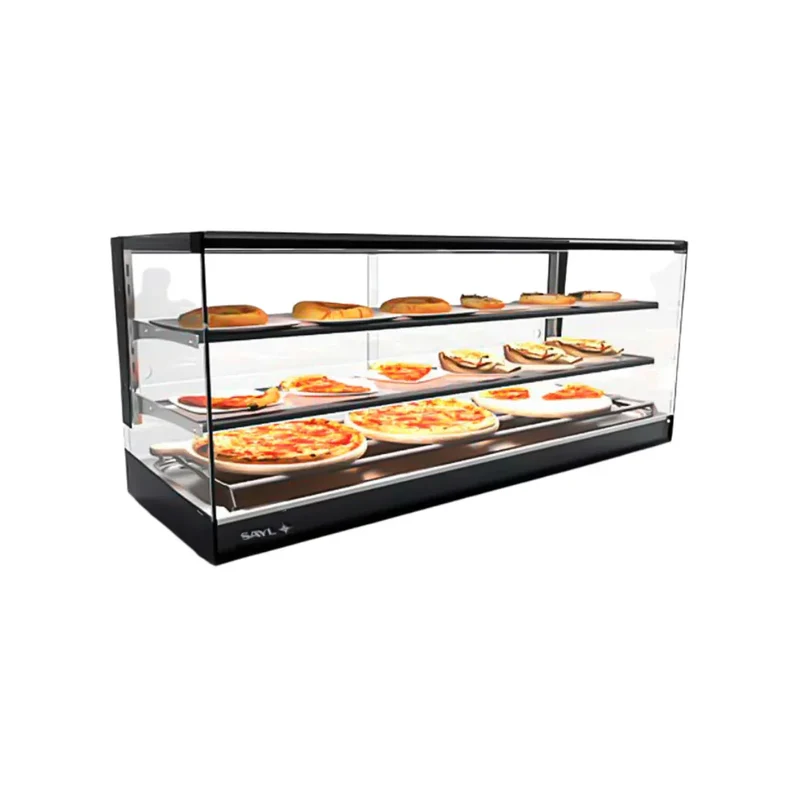 Vitrine chaude FOOD à poser 3 niveaux - 840