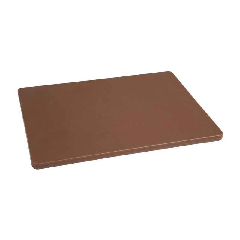Petite planche à découper basse densité Hygiplas marron