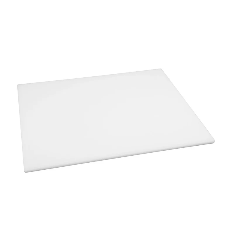 Petite planche à découper basse densité Hygiplas blanche