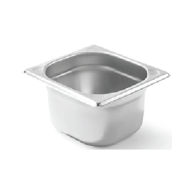 Bac gastronome en inox GN1/6 : 162x176