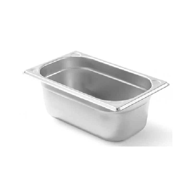 Bac gastronome en inox GN1/4 : 162x265