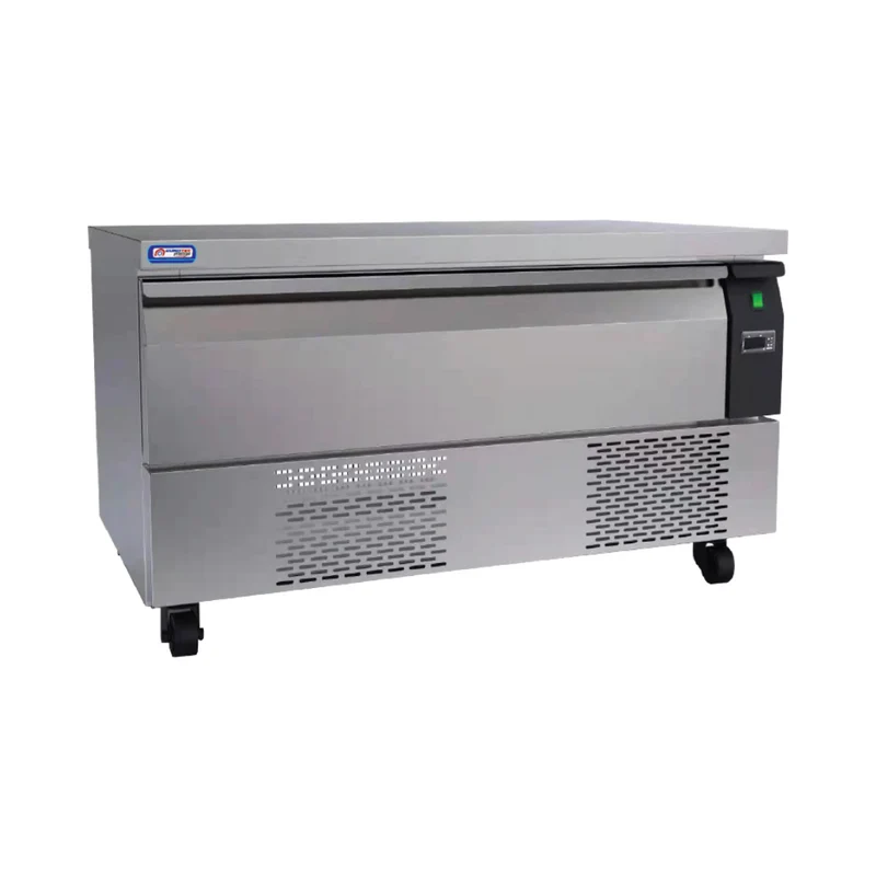 Meuble bloc réfrigéré 1 tiroir double température 113 litres