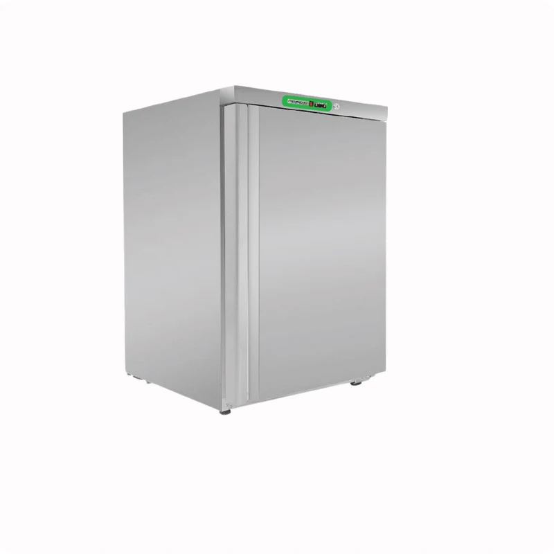 Mini armoire réfrigérée inox 1 porte pleine positive/négative