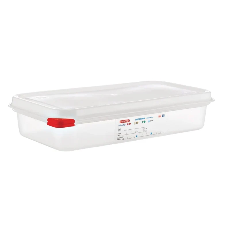 Boîte alimentaire GN1/3 Araven 2,5L (lot de 4)