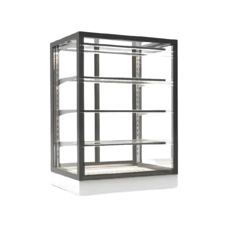 Vitrine de présentation chaude 4 niveaux à poser - 600