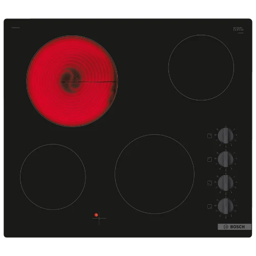 Série 2, Table électrique, 60 cm, Noir, sans cadre BOSCH PKE611CA8E