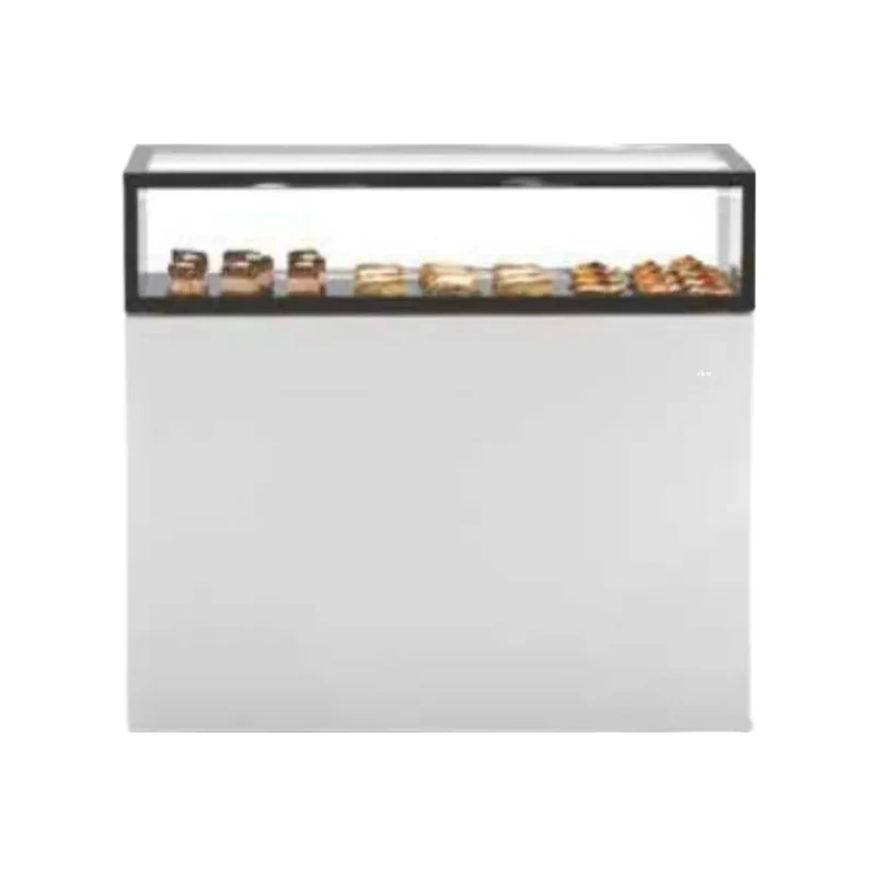 Vitrine de présentation neutre 1 niveau - 1200