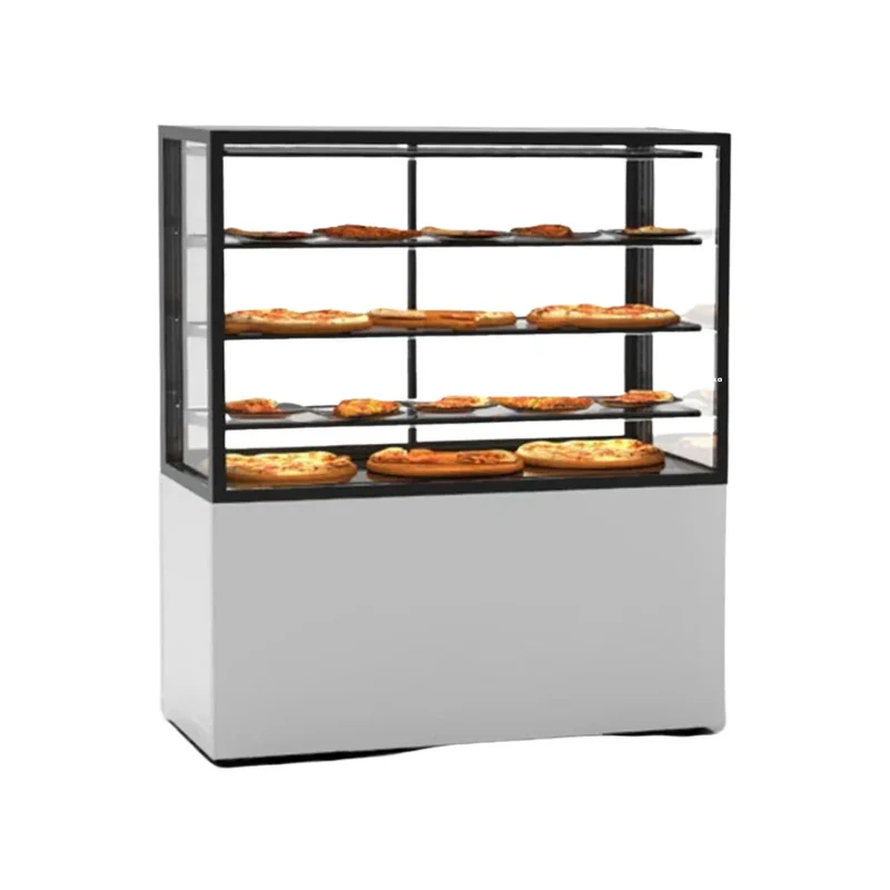 Vitrine de présentation chaude 4 niveaux - 1200