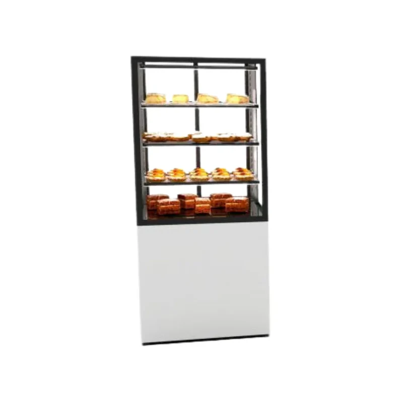 Vitrine de présentation neutre 4 niveaux - 600