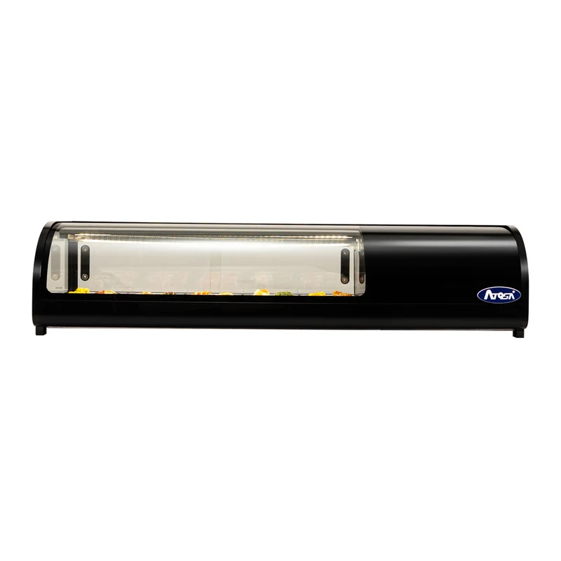 Vitrine à Sushis - 1350 mm - 5 Bacs GN1/3