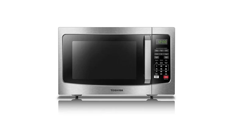 1.2-cu ft 1000-Watt Countertop Microwave Oven with Humidity Sensor and Eco Mode (Stainless Steel)