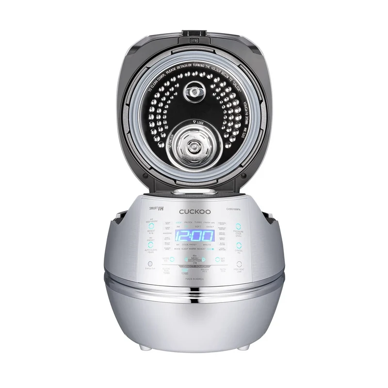 10-Cup Induction Heating Pressure Rice Cooker and Warmer Silver
