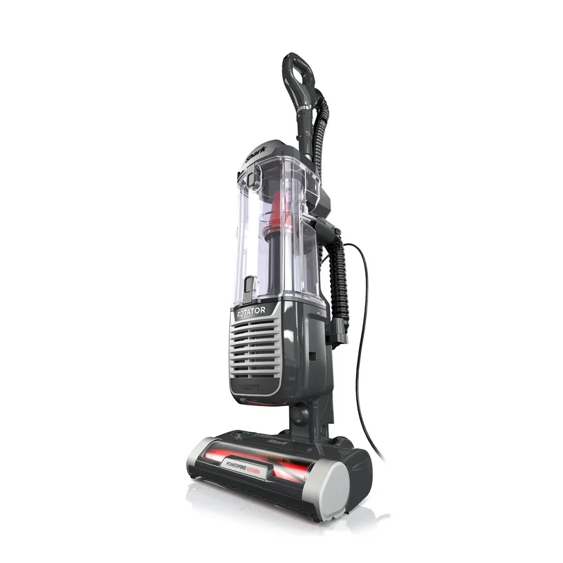 Rotator Pet Upright Vacuum with PowerFins HairPro and Odor Neutralizer Technology ZU102 12" Cleaning Path Black