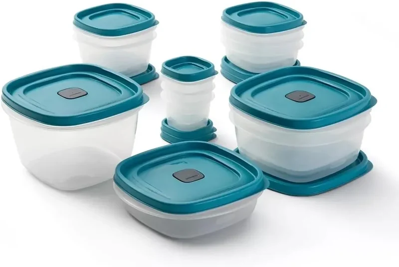 24-Piece Storage Organizer Set - Teal