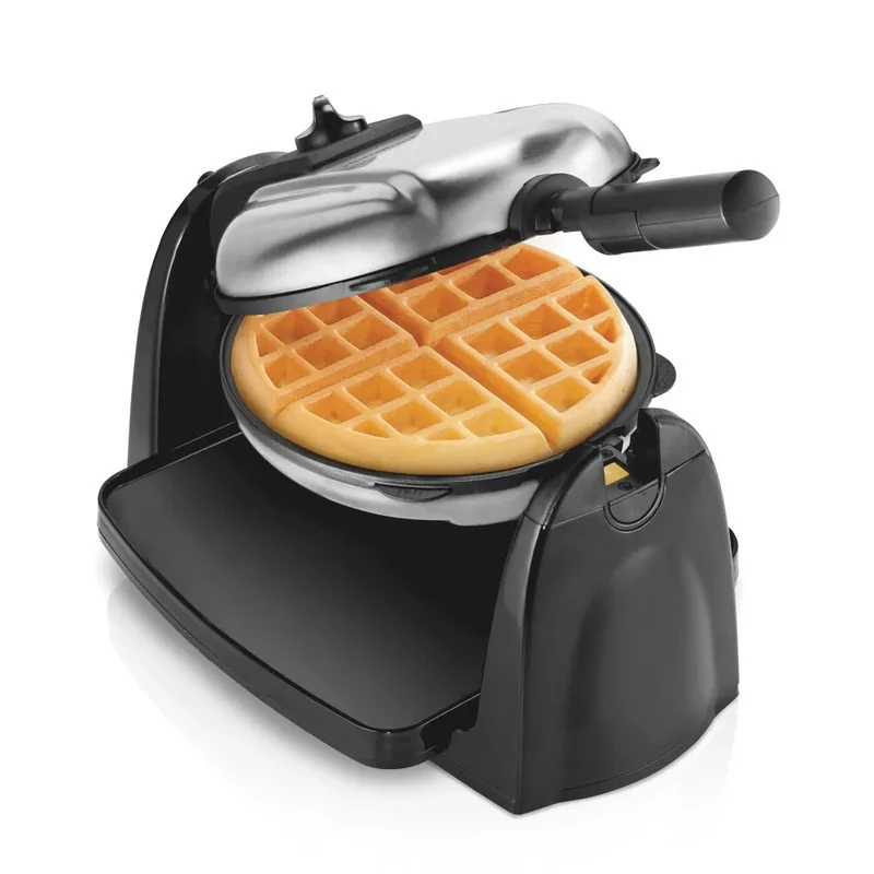 Belgian Waffle Maker - Nonstick, Removable Plates