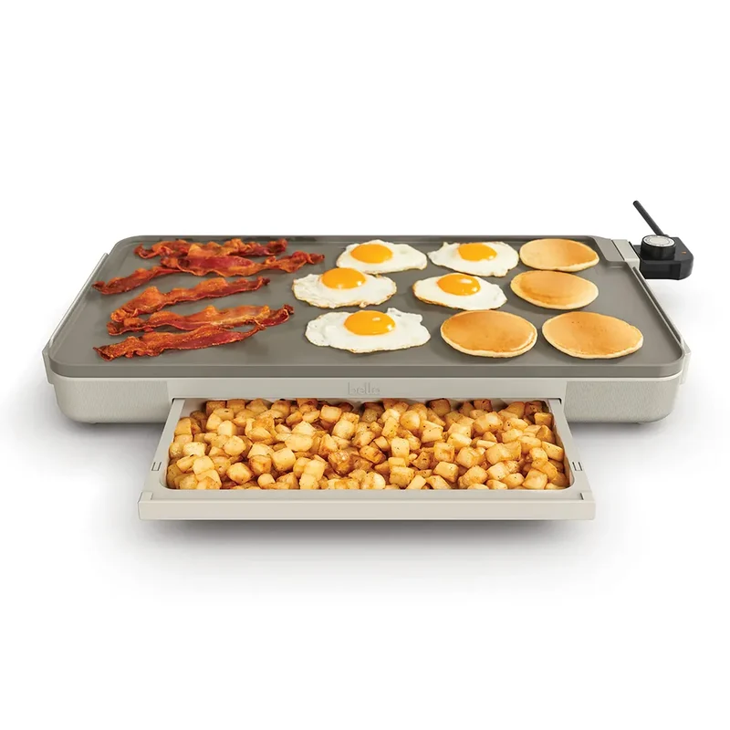 XL Electric Griddle - Large Non-Stick Cooking Surface