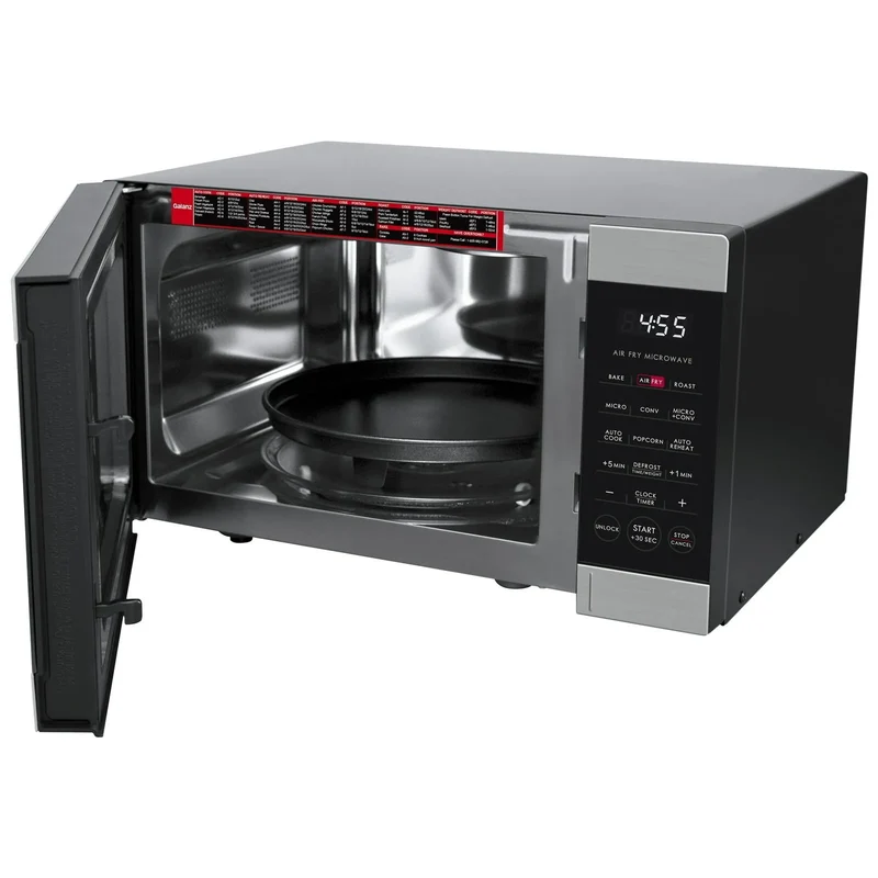 Galanz 0.9 Cu ft Air Fry Microwave Oven - Stainless Steel