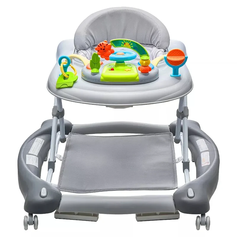 4-in-1 Baby Walker - Grey