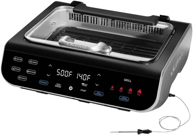 Smokeless Grill, Griddle & Air Fryer