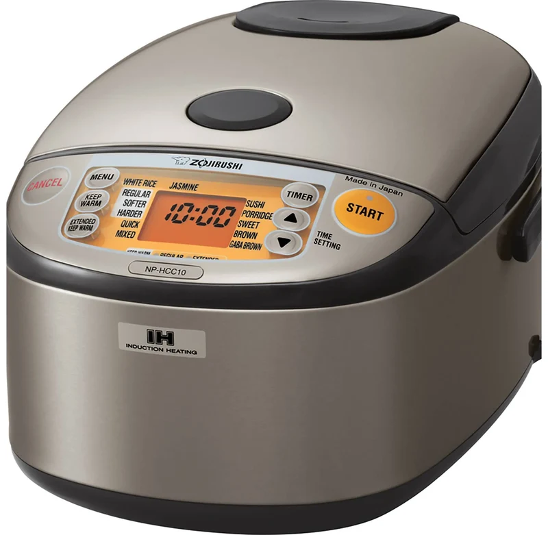 5.5 Cup Induction Heating Rice Cooker & Warmer - Stainless Dark Gray
