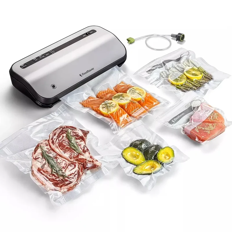 Preserve Vacuum Sealer, 14-Piece Starter Kit, Vacuum Seal Roll & Bags