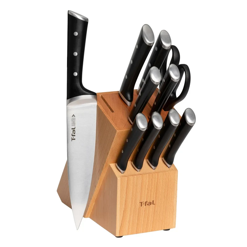 Ice Force, 11-piece Stainless Steel Knife Block Set
