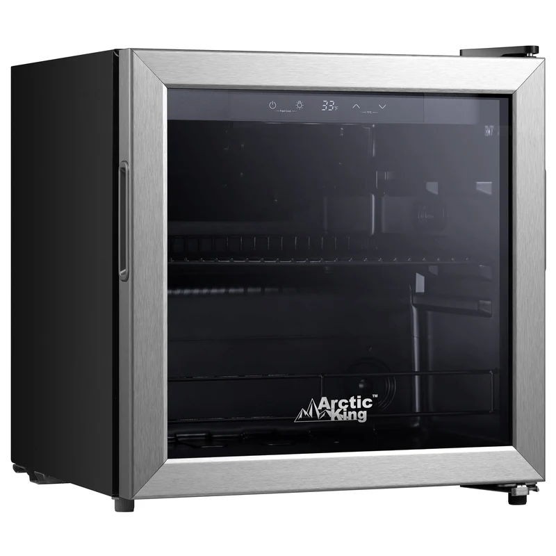 48-Can Beverage Fridge Cooler with Electrical Control