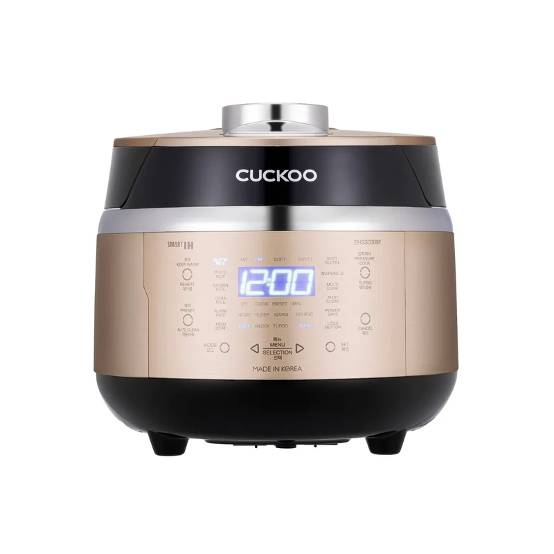 3-Cup Induction Heating Pressure Rice Cooker - Bronze